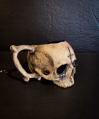 Kopp skalle corpse paint hänkel