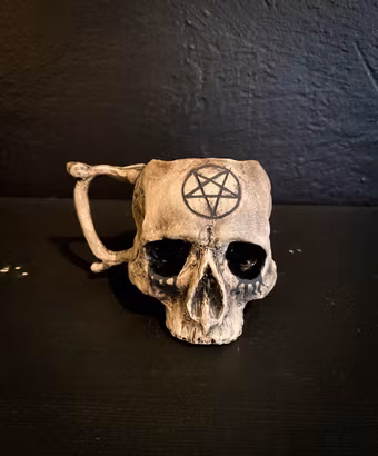 Mug Skull handle