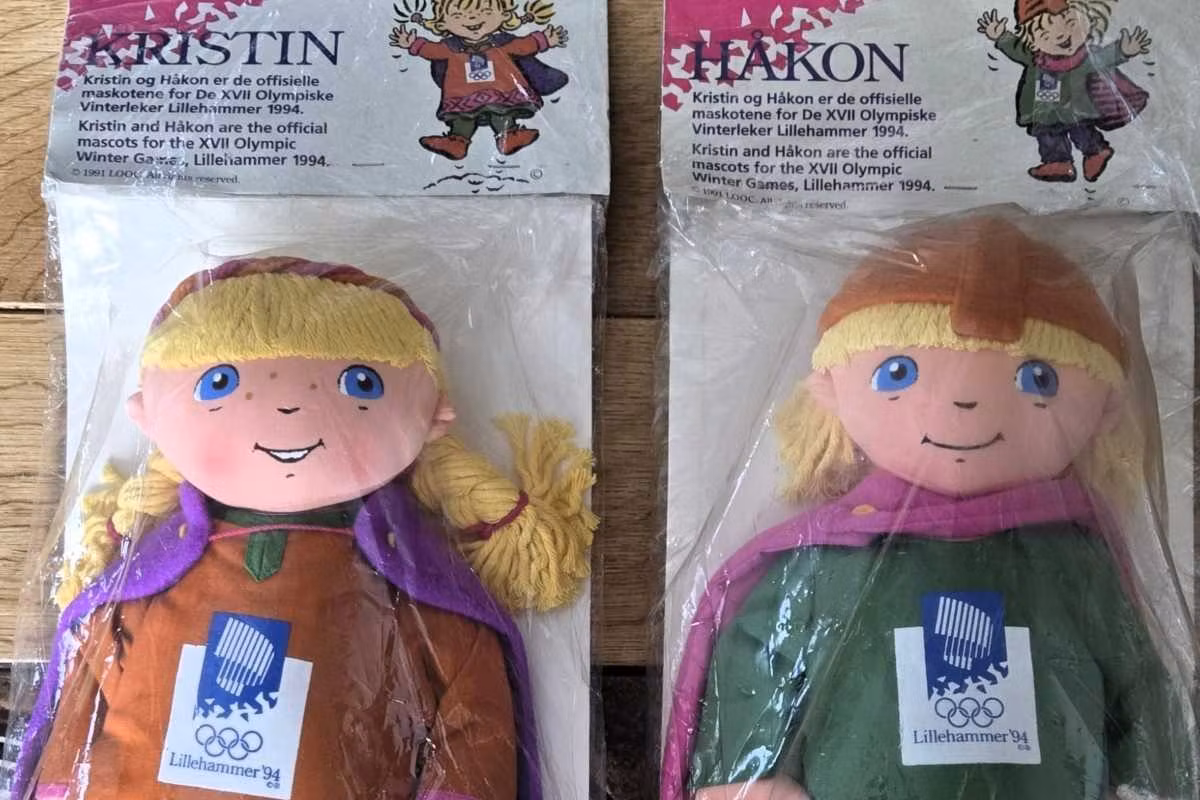 Sjelden mulighet: Originale Kristin & Håkon fra Lillehammer '94 – Helt uåpnet!