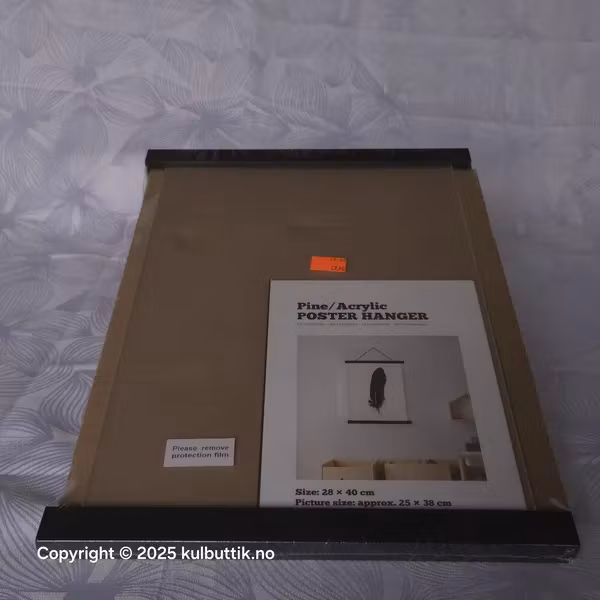 Plakatlist Svart 30x40 cm