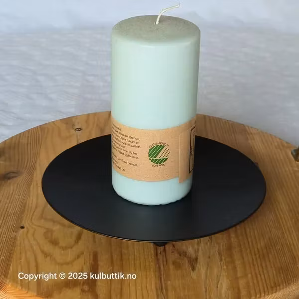 Lysebrett i Metall Ø 18 cm