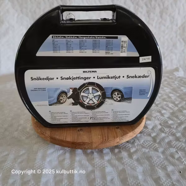 Snøkjettinger 9mm (Par)