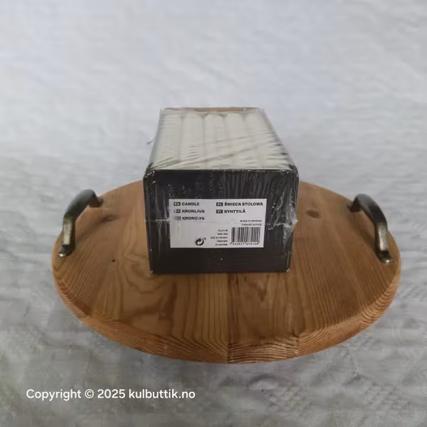 Menuett Kronelys 100% Stearin 20-pk