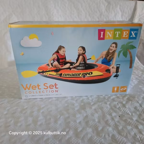 INTEX Explorer Pro 200 Båtsett