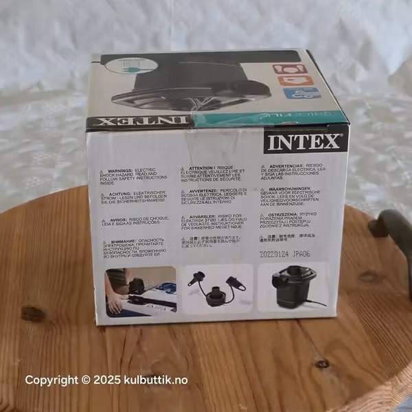 INTEX Elektrisk Luftpumpe