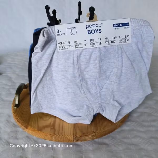 PEPCO Boxershorts Gutt 3-pk.