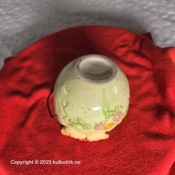 Vintage Påskeskål – Høne og Kylling