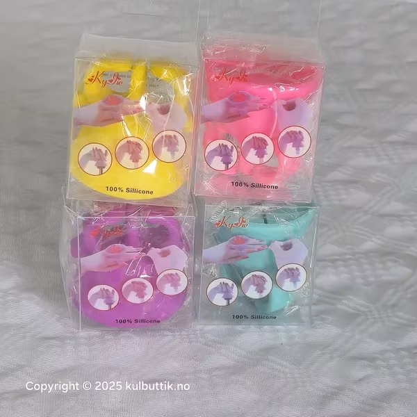 Neglelakkholder i Silikon