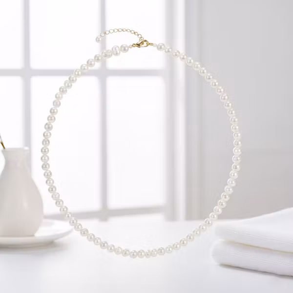 Elegant Perlekjede Choker