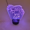 Minecraft Steve 3D LED-Lampe ( Brukt )