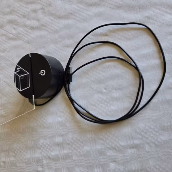 Minecraft Steve 3D LED-Lampe ( Brukt )