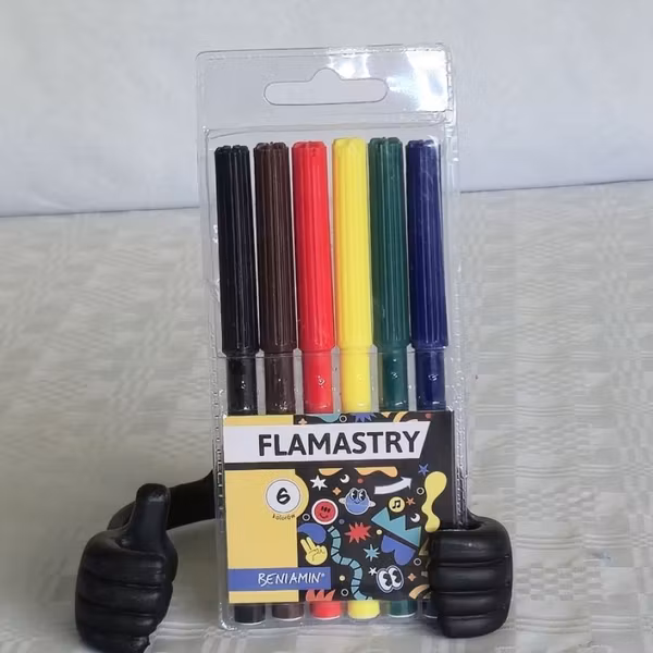 Beniamin Tusjer 6 Farger