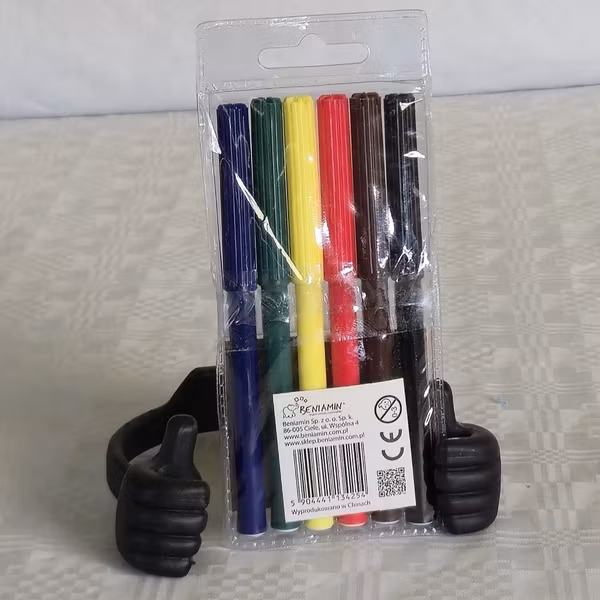Beniamin Tusjer 6 Farger