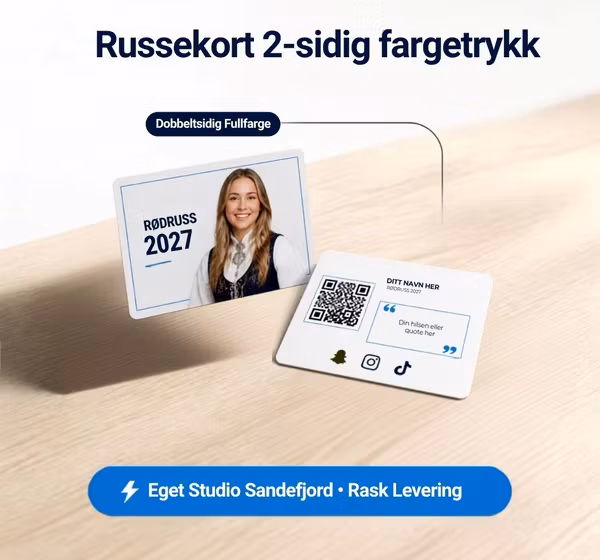 Russekort 2027 (2-sidig)
