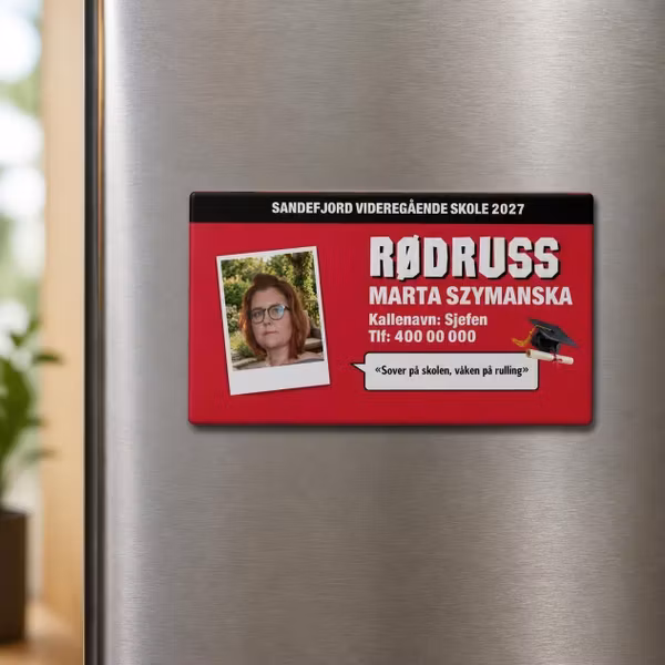 Magnetiske Russekort – Familiepakke