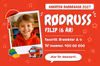 Barnehageruss 2027 • Rosaruss Kort (Miniruss)