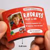 Barnehageruss Family Magnet (Kjøleskapsmagneter 85×55 mm)