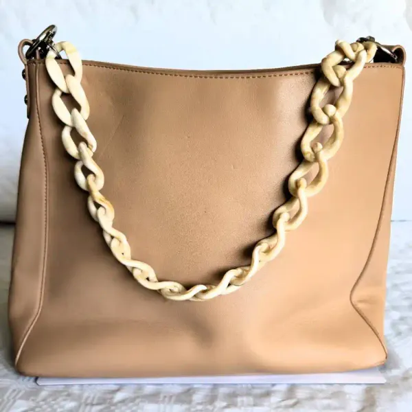 HVISK Veske m/Lenke Beige (Brukt)