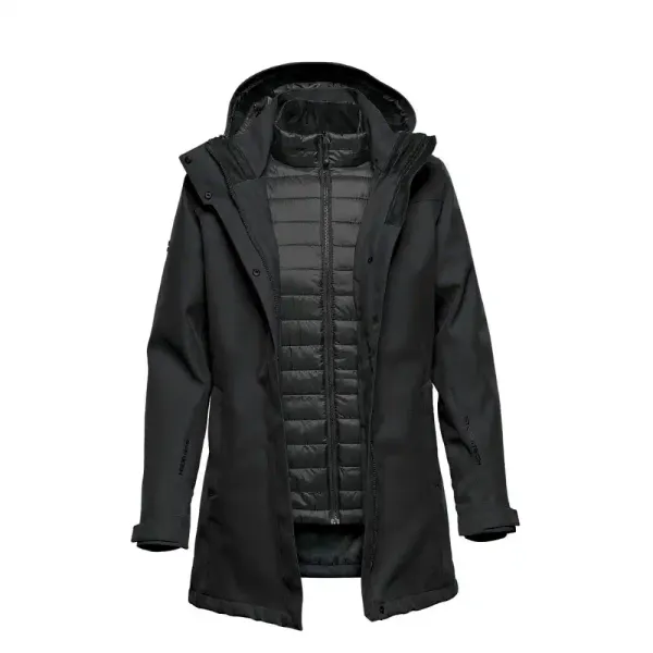 Stormtech SSJ-2W 3-i-1 Damejakke 3XL Svart