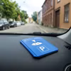 5-i-1 Smart Parkeringsskive & Isskrape m/ Bedriftslogo (Spot)