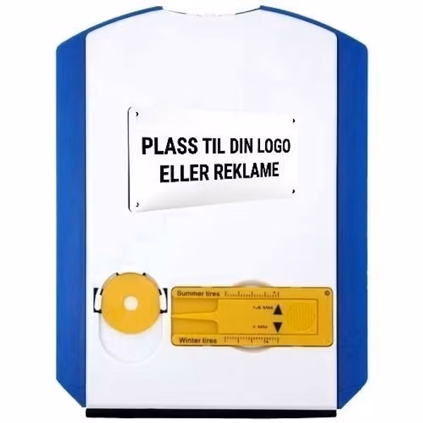 5-i-1 Smart Parkeringsskive & Isskrape m/ Bedriftslogo (Spot)