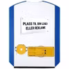 5-i-1 Smart Parkeringsskive & Isskrape m/ Bedriftslogo (Spot)