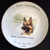 Samletallerken Norsk Schæferhund Klubb – «Norsk Lydighetschampion» m/ Gullkant (Brukt)