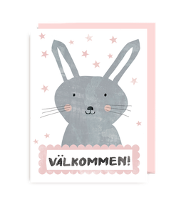 Inbjudningskort - Kanin