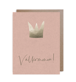 Inbjudningskort - Crown Pink