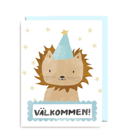 Inbjudningskort - Lion