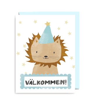 Inbjudningskort - Lion