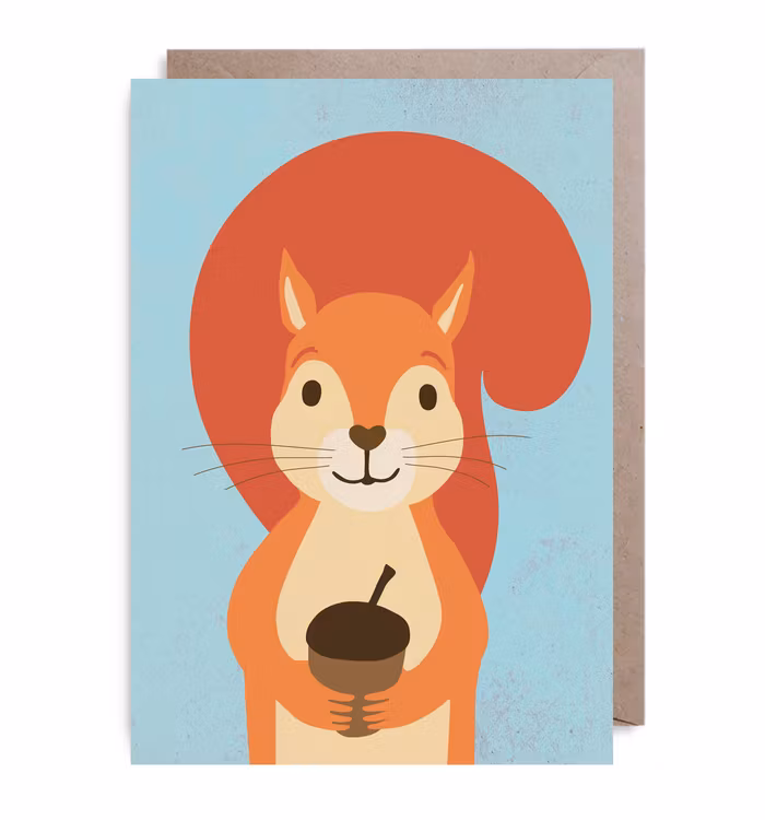 Kort - Nutty Squirrel