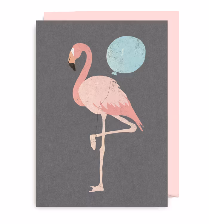 Kort - Rustik Flamingo
