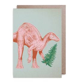 Julkort - Dinosawatree