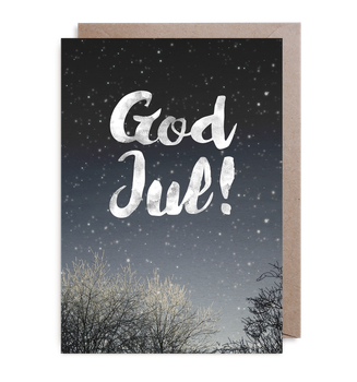 Julkort - God Jul