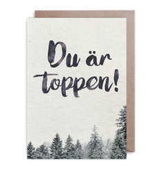 Kort - Du är Toppen