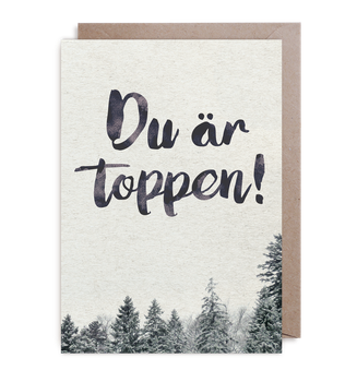 Kort - Du är Toppen