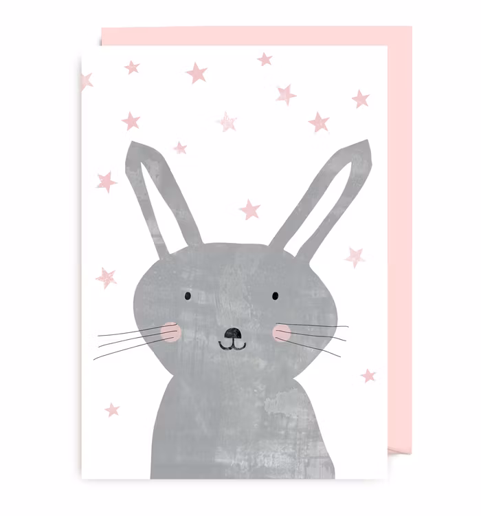 Kort - Party Animals  Rabbit
