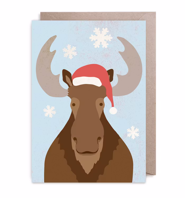 Julkort - X-Moose