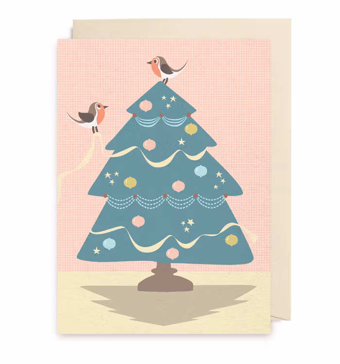 Julkort - Tree