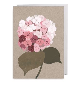 Kort - Hortensia Pink