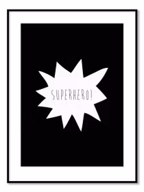Poster - Superhero!