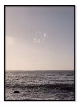 Poster - Life's a Beach