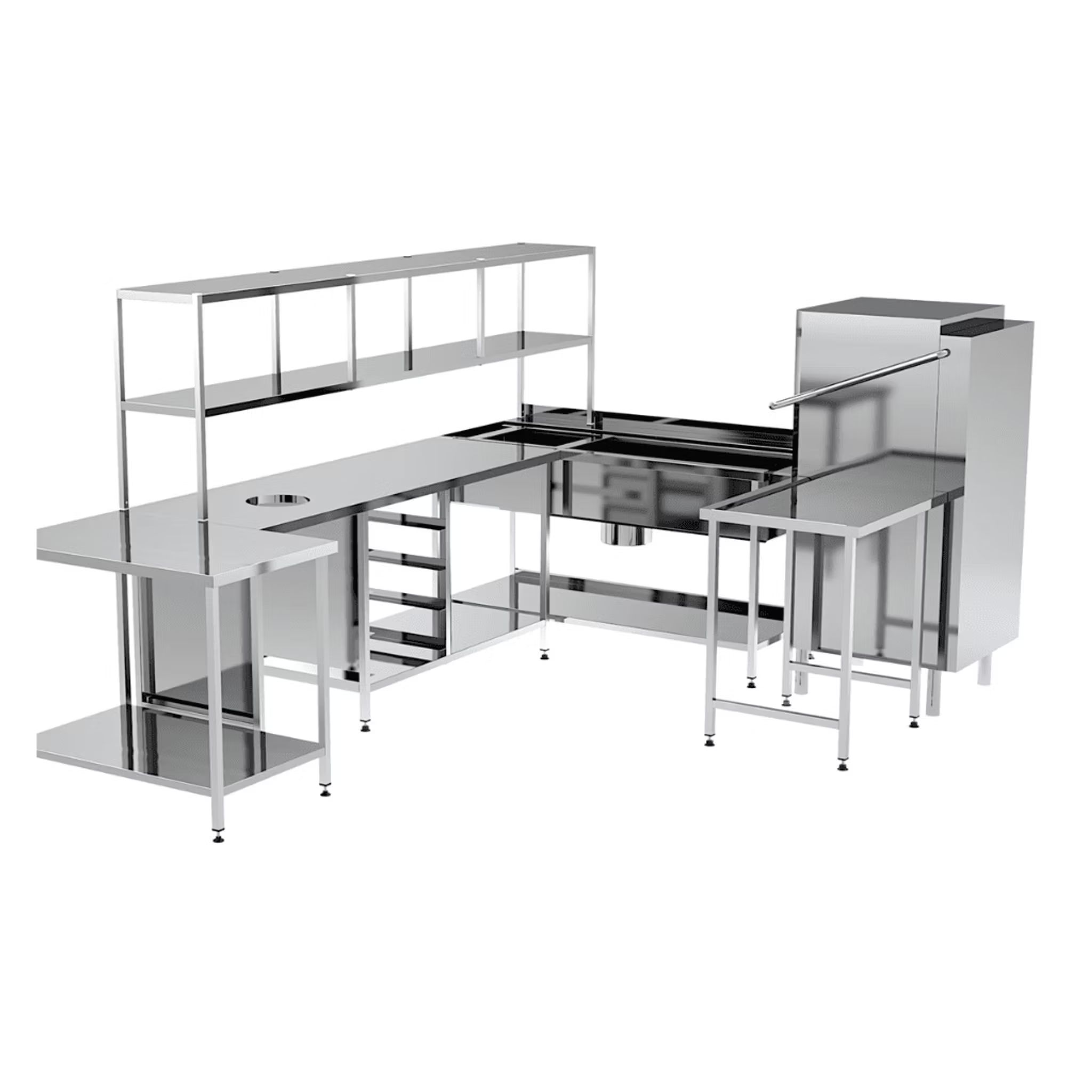 Rostfri inredning special - Professionell köksutrustning för restaurang | Kitc