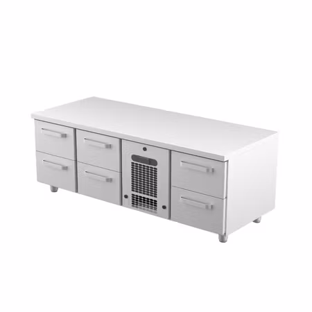 Grillkylbänk – Coolpart VLG-1606 med 6 draglådor