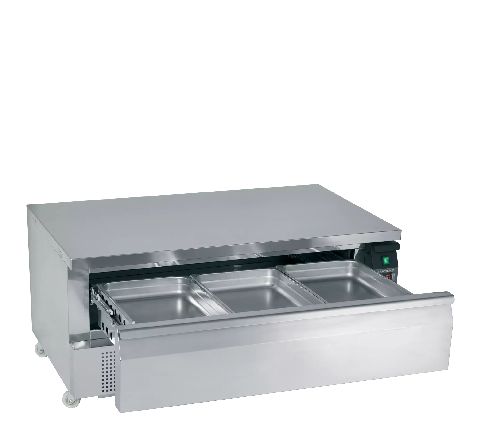 Grillkylbänk – Tefcold UD1-3 med 1 draglådor för 3 GN1/1