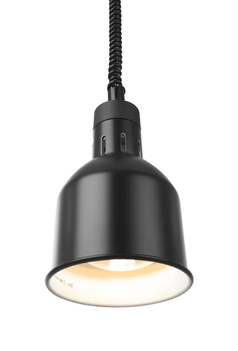 Värmelampa Hendi Cylindrisk Svart Ø175 mm – Justerbar Höjd 70–150 cm
