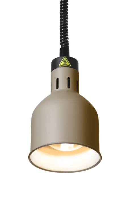 Värmelampa Hendi Cylindrisk Beige Ø175 mm – Justerbar Höjd 70–150 cm