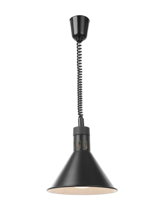 Värmelampa Hendi Konisk Svart Ø275 mm – Justerbar Höjd 70–150 cm
