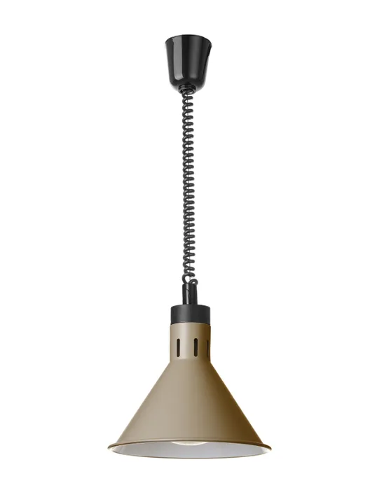 Värmelampa Hendi Konisk Beige Ø275 mm – Justerbar Höjd 70–150 cm